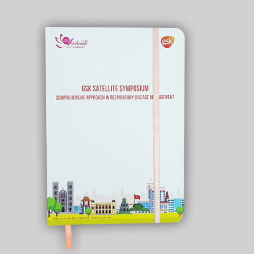 Sổ tay bìa cứng bo góc