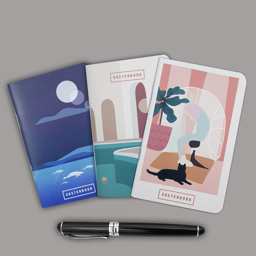 Sổ tay bấm ghim A6