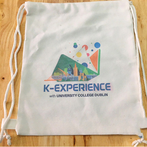 Túi vải canvas dây rút